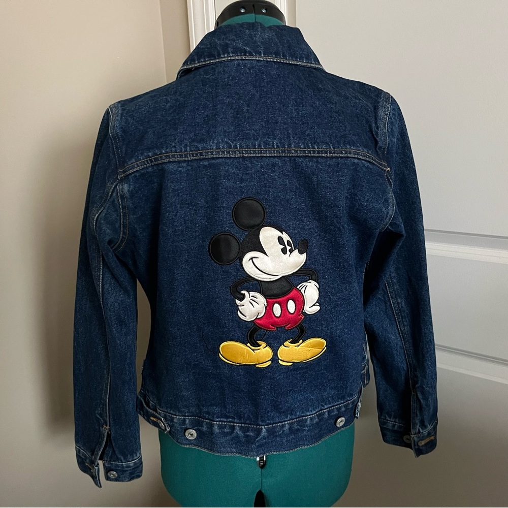 Vintage Mickey Mouse Jean Jacket